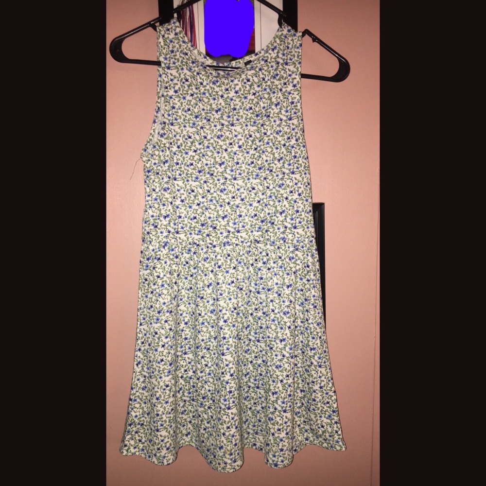 Divided Floral Dress